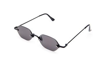 No frame octagonal all black