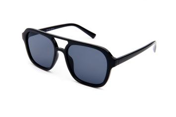 Aviator oversized straight black