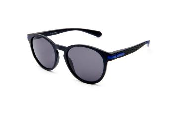 Simplistic round black, blue