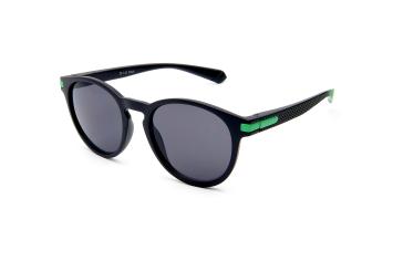Simplistic round black, green
