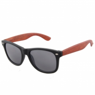 Wayfarer Black Matt Dark Brown Deco UV 100%
