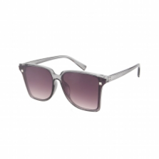 Trendy Big Transparant Grey 400UV Smoke Gradient