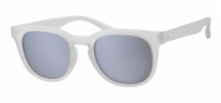 Wayfarer Retro Rubber Touch Clear 400UV Smoke Solid
