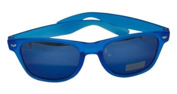 Wayfarer blue mirror