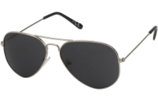 Aviator metal black