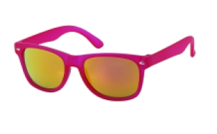 Kids zonnebril 0-4 jaar Wayfarer red mirror