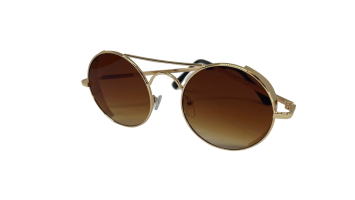 Aviator festivalstyle bridge gold and brown