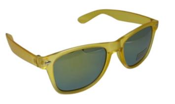 Wayfarer yellow mirror