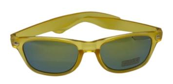 Wayfarer yellow mirror